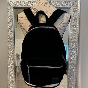 Herschel Supply Company Dark Navy Blue Velvet Backpack